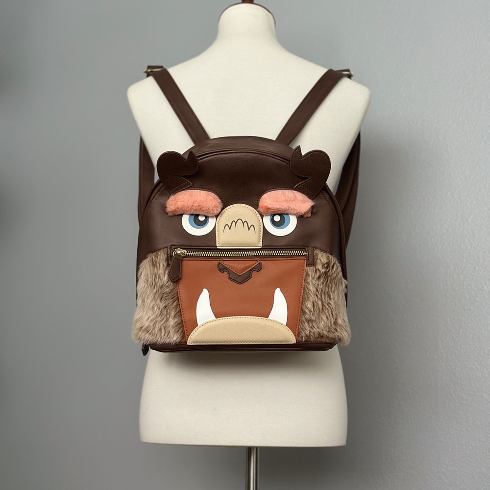 Danielle Nicole Brown Beast Face Backpack